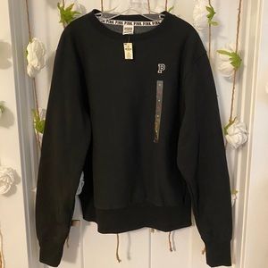 PINK Collegiate Crewneck Sweatshirt NEW WITH TAGS